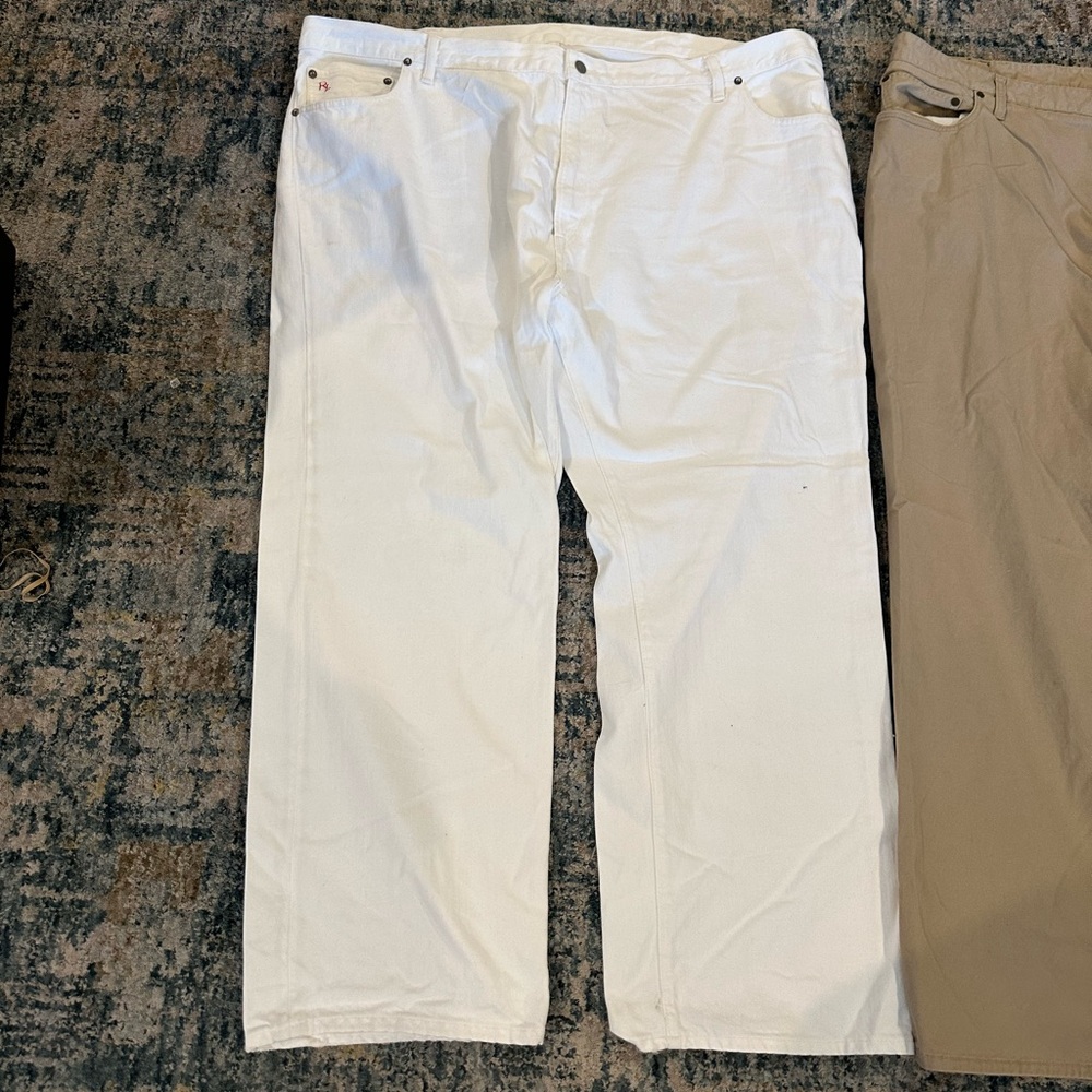 2 pair of Big and Tall Ralph Lauren Jeans Sz: 50 x 30